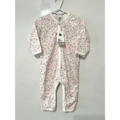 【新品タグ付】プチバトー/ロンパース/12m74サイズ