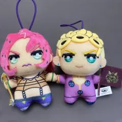 ジョジョの奇妙な冒険 ちみっともぬい ジョルノ ディアボロ 2点セット 匿名配送