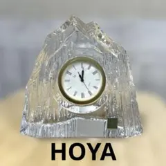 大処分　値下げ❗️HOYA クリスタル置時計　ジャンク