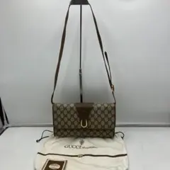希少　グッチ GUCCI ショルダーバッグ クラッチ 2WAY GG柄