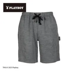 【新品】 PLAYBOY ハーフパンツ グレー Mのサムネイル