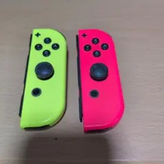 Nintendo Switch Joy-Con ネオンイエロー/レッドジャンク品