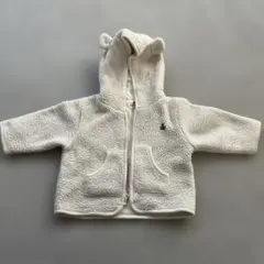 babyGap フード付きアウター 6-12ヶ月 ホワイト