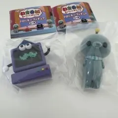 教育番組 フロッキーフィギュア　タマ（通常）&はかせ