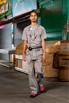 Kiko kostadinov 22ss トラウザーパンツ　レアのサムネイル