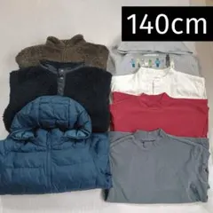 子ども服　男の子　まとめ売り　UNIQLO 無印　秋冬　アウター　マイクラ