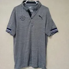 ✮ PUMA プーマゴルフシャツ グレー Lサイズ ✮のサムネイル