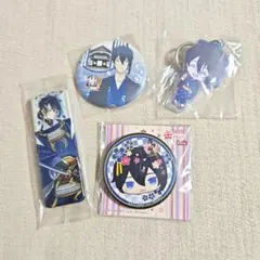 刀剣乱舞 三日月宗近 缶バッジ アクリルチャーム 4点セット