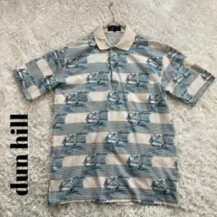 dunhill ゴルフ 赤 ポロシャツ イタリア製 綿100% Tシャツ M - メルカリ