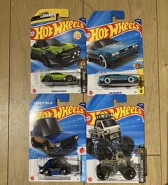 ホットウィール ミニカーセット 4台セット
