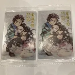 鬼滅の刃 炭治郎 禰豆子 カード 鬼滅の刃 カード(竈門炭治郎＆竈門禰豆子)