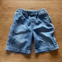 UNIQLO デニム風 ハーフパンツ 110