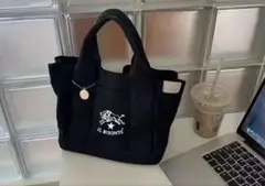 【最安値】※大人気商品【新品】ILBISONTEトートバッグ ブラック