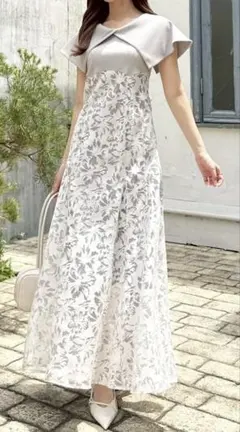 dazzlin オパールフラワーコルセットワンピース