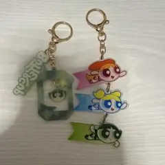 パワーパフガールズ　アクリルキーホルダー