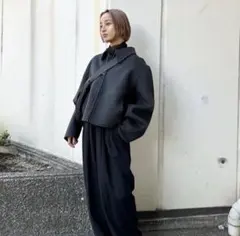 TODAYFUL Wool Zip Blouson CGRAY 36