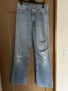 リーバイス　517 made in usa ダメージデニム　フレア