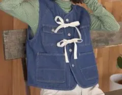 【美品】niko and... コンパクトストリングベスト