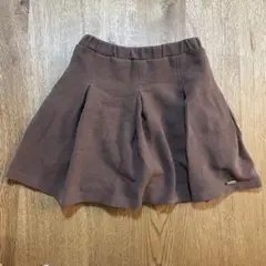 petit main プティマイン ブラウン スカート　120cm