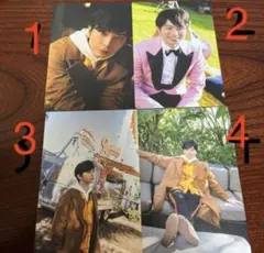 松本潤　4枚セットアイドル写真
