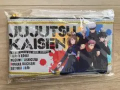 呪術廻戦　ペンケース　ポーチ　新品　五条悟　虎杖悠仁　釘崎野薔薇　アニメ　キャラ