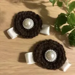 ハンドメイド　チャーム２個セット