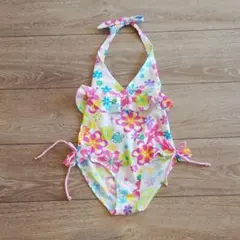 水着 ワンピース花柄 女の子