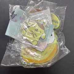 PVCクリアケースつき アクリルチャーム ゲーム機デザイン ポムポムプリン