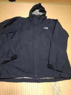 THE NORTH FACE ブラックナイロンジャンパー　XL