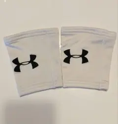 Under Armour ホワイト リストバンド　白　野球