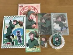 忍たま乱太郎 善法寺伊作 ブロマイド/ミニアリルスタンド/極楽湯コラボグッズ