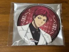 黒子のバスケ　黒バス　GIGOカフェ　スーツ　グリッター缶バッジ　赤司征十郎