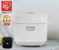 【新品】アイリスオーヤマ 炊飯器 3合 ホワイト / RC-BMA30-Wのサムネイル