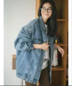 ビッグシルエットデニムジャケット