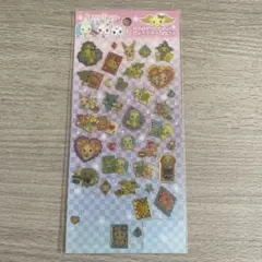 サンリオ　ジュエルペット　キラホロフチキンシール　キラキラぷっくりシール　当時物