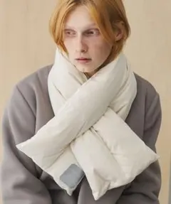 JIL SANDER DOWN SCARF 01 DUNE - メルカリ