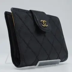 【希少】シャネル ピコローレ がま口 二つ折り財布 黒 ギャランティカード有 2026年最新】CHANEL レディース 折り財布の人気アイテム - メルカリ
