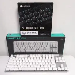 logicool K855 + CORSAIR PBT DOUBLE-SHOT