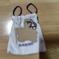 【非売品】BURBERRY 馬デザイン チャーム キーホルダー