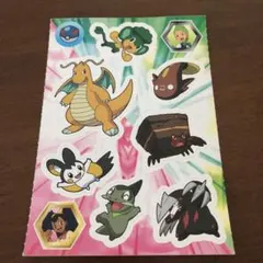 ポケモン ステッカーセット 10枚　ダイヤモンド・パール