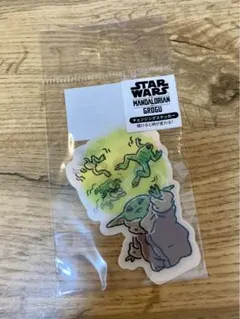 STAR WARS マンダロリアン アンド グローグー チェンジングステッカー