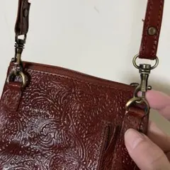 エスニック レザー サコッシュのサムネイル