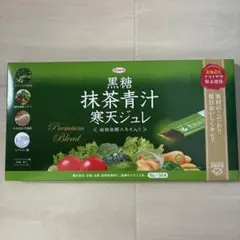コーワ 黒糖抹茶青汁寒天ジュレ 30本入（賞味期限：2026.07）のサムネイル