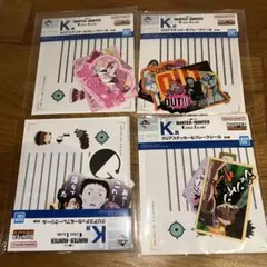 一番くじHUNTER×HUNTER　K賞　クリアステッカー＆フレークシール
