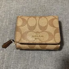 COACH コーチ 財布 三つ折り ミニ財布