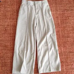 UNIQLO べーシュワイドパンツ Lサイス