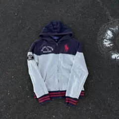 [激かわ♡]ポロラルフローレン フルジッパー パーカー