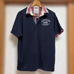SMITH'S AMERICAN ポロシャツ ネイビー 半袖　メンズLLサイズのサムネイル