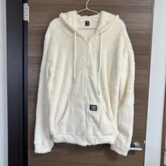 SHEIN GENTILAND ボアパーカー ホワイト S