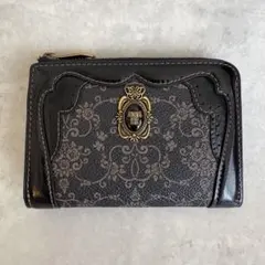 美品アナスイ ANNASUI 財布ミニ財布 リーブル マルチケース小銭入ブラックのサムネイル